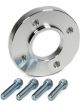 March Performance Crankshaft Pulley Spacer 0.0625 in Thick Aluminum Natu