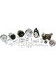 March Performance Pulley Kit Sport Track 6 Rib Serpentine Aluminum S