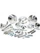 March Performance Pulley Kit Ultra Performance 6 Rib Serpentine Aluminu