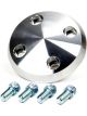 March Performance Water Pump Pulley Cover Aluminum Clear Anodize March GM