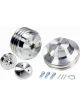 March Performance Pulley Kit Performance Ratio 3 Groove V-Belt Aluminum