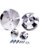 March Performance Pulley Kit High Water Flow Ratio 2 Groove V-Belt Alumi