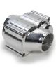 Meziere Thermostat Housing In-Line Weld-On Dual Thermostat Aluminum Po
