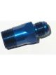 Meziere Fitting Water Pump Straight 1 in NPT Male to 12 AN Male Alumi