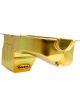 Milodon Engine Oil Pan Off-Road Rear Sump 7 qt 10 in Deep Steel Cadmium