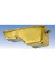 Milodon Engine Oil Pan Stock Replacement Front Sump 5 qt 8 in Deep Stee