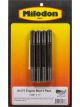 Milodon Stud 1/2-13 in and 1/2-20 in Top Thread 4.630 in Long Chromoly