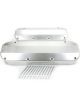 Milodon Valve Cover Tall Breather Hole Fabricated Aluminum Natural Big