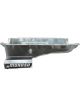 Moroso Engine Oil Pan Rear Sump 6 qt 8 in Deep Steel Clear Zinc Big Blo…
