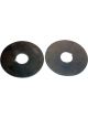 Moroso Belt Guide 1/16 in Thick 1 in Hole 1/8 in Keyway Aluminum Natura…