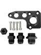 Moroso Oil Filter Adapter Bypass Bolt-On 10 Male Inlet Fitting 12 AN Ou…