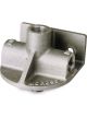 Moroso Oil Filter Mount 1/2 in NPT Female Ports Aluminum Natural Chevy …