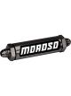 Moroso Oil Filter In-Line Stainless Screen 8 AN Male Fittings Aluminum …