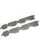 Moroso Exhaust Port Blockoff Aluminum Natural Big Block Chevy Pair