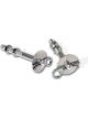 Moroso Hood Pin Lightweight Aluminum 3/8 in OD x 4 in Long 1-1/2 in OD …