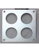 Moroso Carburetor Safety Plate Steel Zinc Oxide Holley Dominator