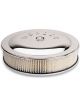 Moroso Air Cleaner Assembly 14 in Round 4-1/2 in Tall 5-1/8 in Carb Fla…