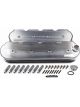 Moroso Valve Cover 2-1/2 in Height Billet Rail Fabricated Aluminum Natu…