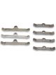 Moroso Valve Cover Hold Down Tabs Steel Chrome Big Block Chevy Set of 7