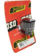 Moroso Breather Clamp-On Round 1 in OD Tube Reusable Rubber Black