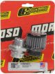 Moroso Breather Screw-In Round GM LS Double Tab Clamp-On Filter Kit