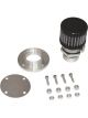 Moroso Breather Bolt-On Round 1 in Threaded Bung Clamp-On Filter Bung /…
