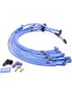 Moroso Spark Plug Wire Set Blue Max Spiral Core 8 mm Blue 90 Degree Plu…