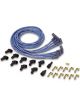 Moroso Spark Plug Wire Set Blue Max Solid Core 8 mm Blue 90 Degree Plug…