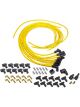 Moroso Spark Plug Wire Set Blue Max Spiral Core 8 mm Yellow 90 Degree P…