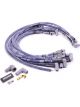 Moroso Spark Plug Wire Set Ultra 40 Spiral Core 8.65 mm Sleeved Blue 90…