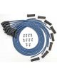 Moroso Spark Plug Wire Set Ultra 40 Spiral Core 7 mm Blue 48 in Wire Lo…