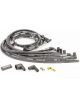 Moroso Spark Plug Wire Set Ultra 40 Spiral Core 8.65 mm Sleeved Black 9…