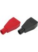 Moroso Battery Terminal Boot - Top Post - Black / Red - Pair