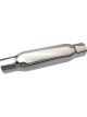 Moroso Muffler Spiral Flow 3 in Center Inlet 3 in Center Outlet 4 in Di…