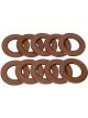 Moroso Sealing Washer 1/2 in ID 7/8 in OD Copper Drain Plug Set of 10