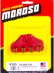 Moroso Spark Plug Wire Loom - 4 Wire - 7-9 mm - Plastic - Red - Each