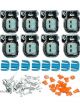 Painless Wiring Fuel Injector Connectors - EV6 / USCar Style - Set of 8