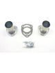 Patriot Exhaust Collector Reducer 3 in Inlet to 2-1/2 in Outlet 3-Bolt