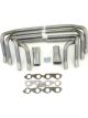 Patriot Exhaust Headers 2 in Primary 3-1/2 in Collector Steel Natural B