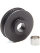 Powermaster Alternator Pulley Serpentine 3-Rib 61 mm Diameter 15 mm Bore