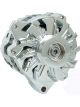 Powermaster Alternator CS130 105 amp 12V 1-Wire 6 Rib Serpentine Pulley