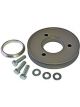 Powermaster Crankshaft Pulley V-Belt 1 Groove 5.250 in Diameter Aluminum