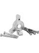 Powermaster Alternator Spacer Crossmember 1.000 in Thick Hardware / Space