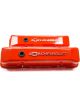 Proform Engine Valve Covers Tall Style Die Cast Orange with Milled Bowtie Logo 