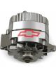 Proform Alternator 80A For GM 1 Wire Style GM Bowtie Logo Chrome Finish 100%
