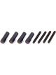 Proform Engine Valve Cover Mini Nuts Steel Black with Bowtie Logo Studs Included