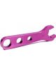 Proform Aluminum AN Hex Wrench For -8AN 13/16in. Fittings Pink Anodized