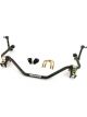 Ridetech Sway Bar MUSCLEbar 1 in Diameter Rear Black Powder Coat GM