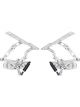 Ring Brothers Hood Hinge Air Frame Billet Aluminum Natural Steel