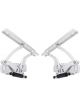 Ring Brothers Hood Hinge Solid Frame Billet Aluminum Natural Ste